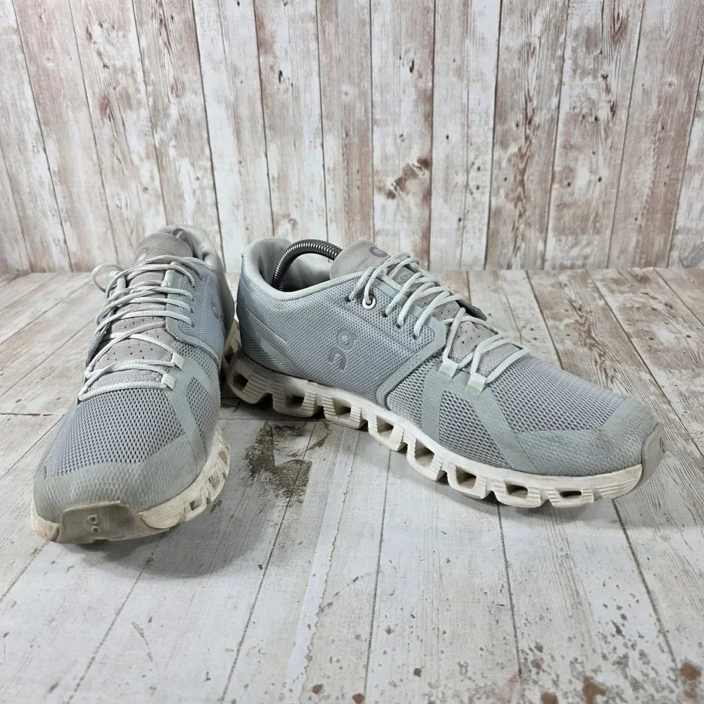 On Cloud X Mens Running Shoes Grey Low Top Sneakers 59.98024 US 10
